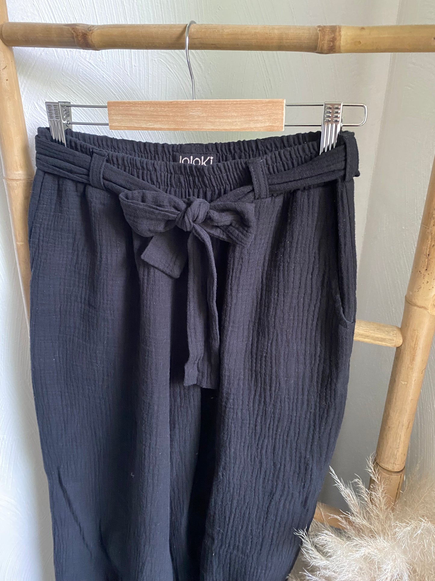 Damen-Musselin-Hose