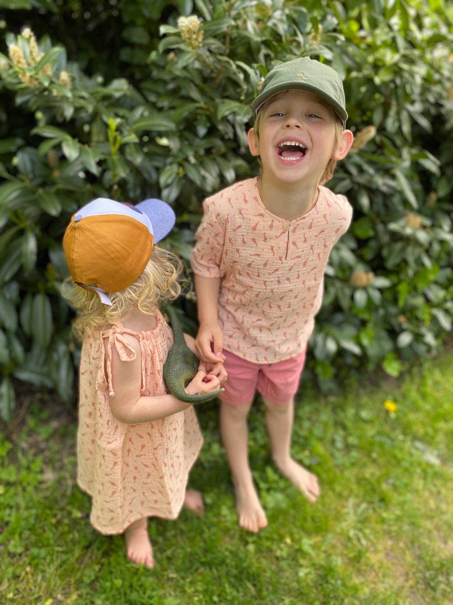 Belia Musselin Hemd Junge