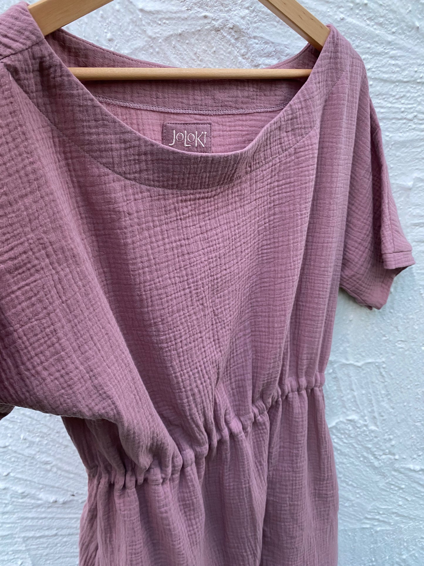 Belia Musselin-Damenkleid Ärmellos